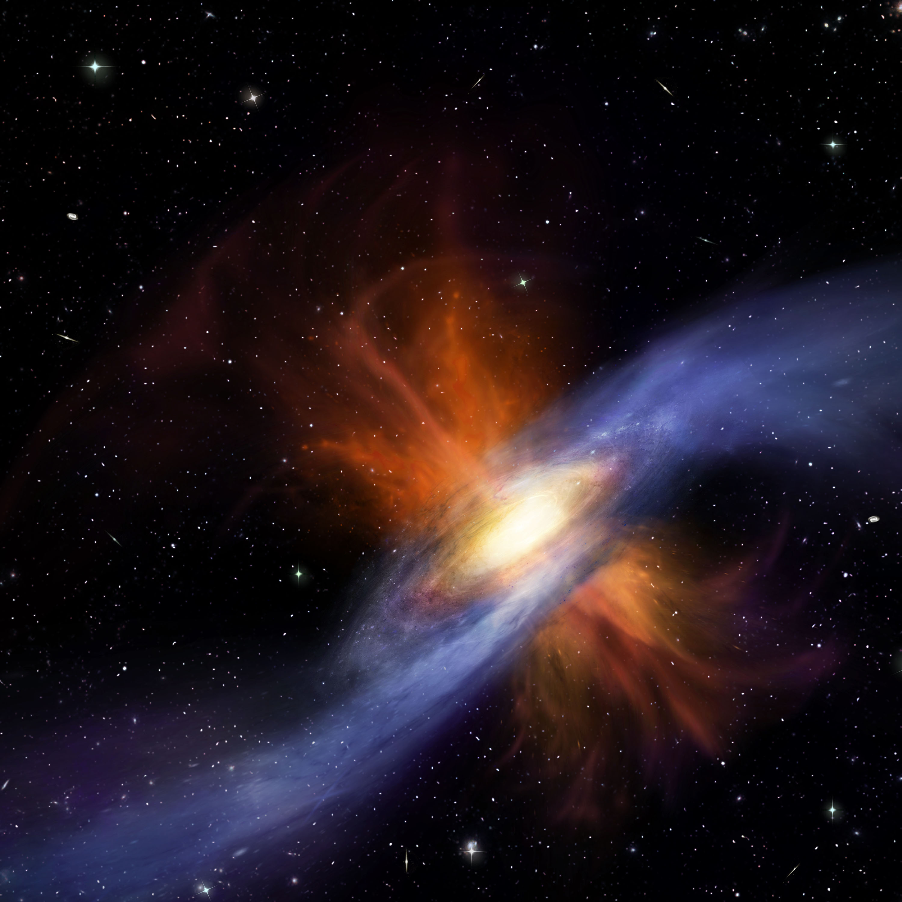 A simple
	  model of gas flows in the CGM of a star-forming galaxy